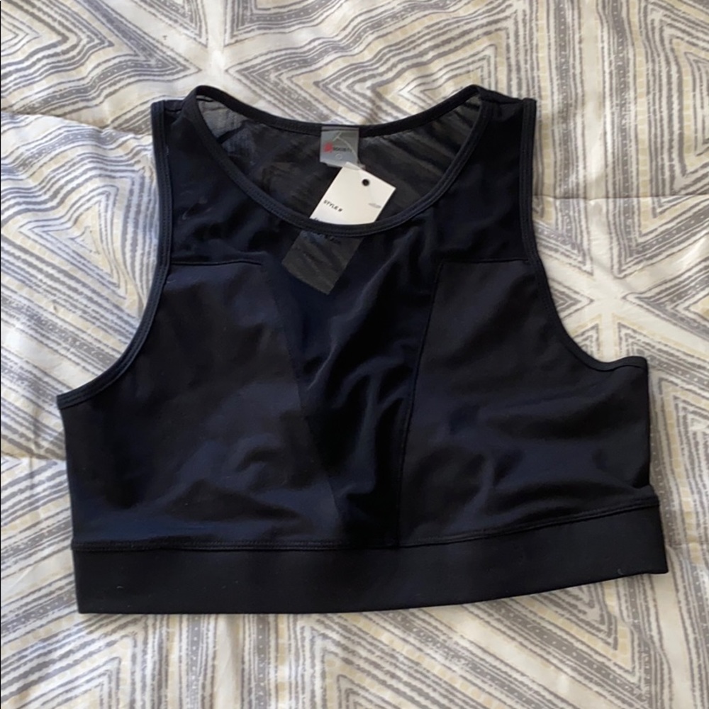 Beautiful see through crop top.